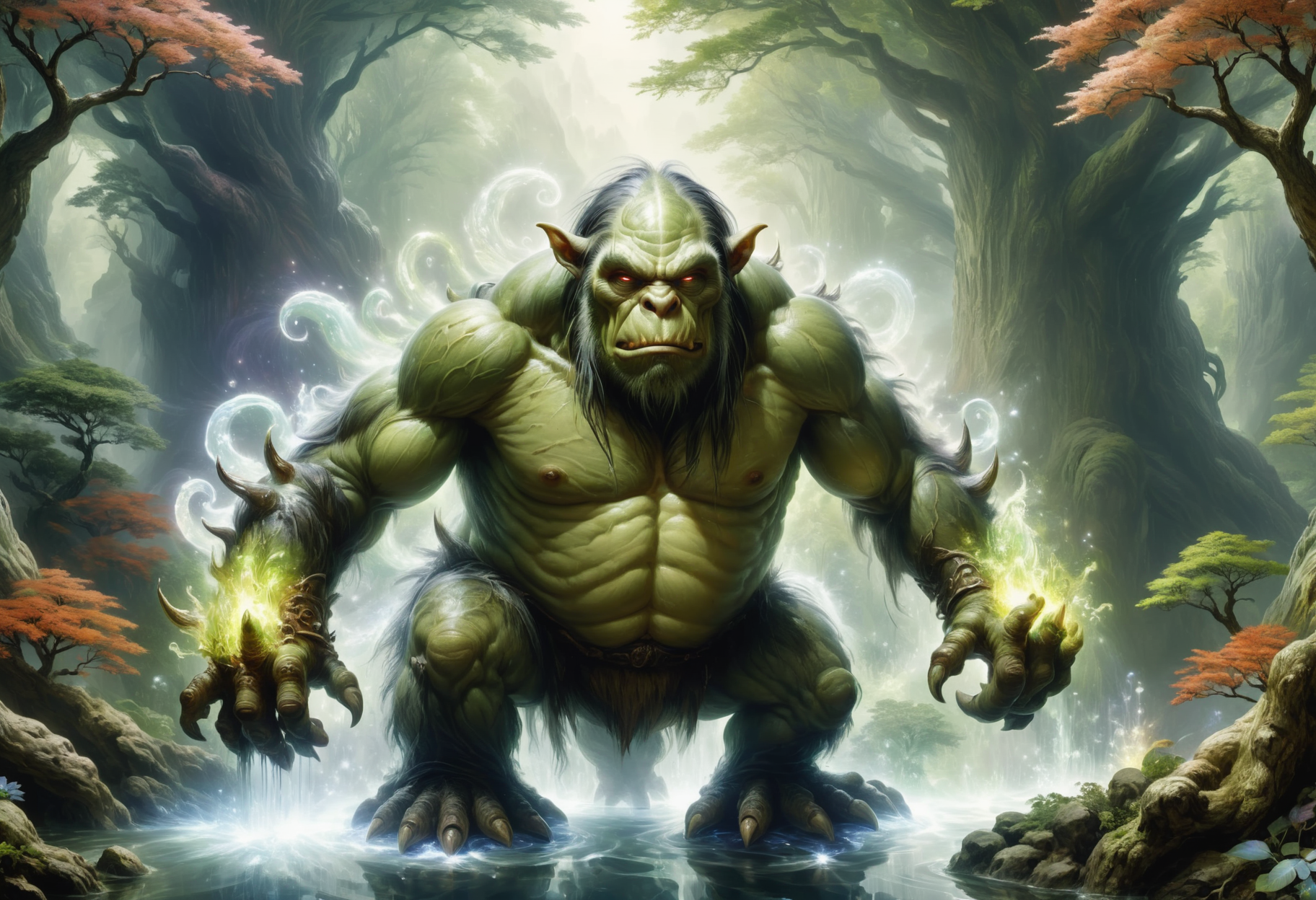 donm1nn3rb34u7yxl subterranean liquid orc japanese multi-limbed Mokele-Mbembe,   translucent
   <lora:DonM1nn3rB34utyXL-000006:1>