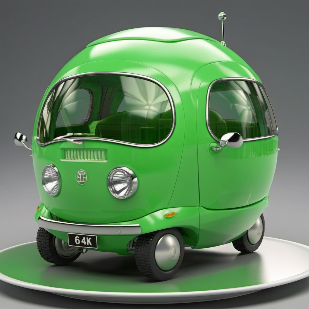 a green bubble car, peas, in a plate, highly detailed, attack on titan, photography, ultra sharp, film, professional, 64k <lora:PeaCar1024:0.8> <lora:add-detail-xl:1.5>