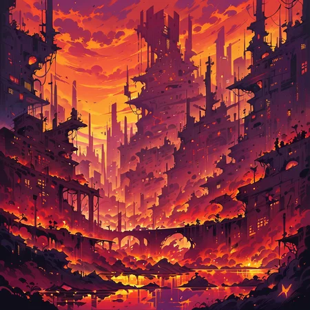masterpiece,high resolution.
,alienworld, 
city,scenery,
, <lora:Alien_World-xl-8:0.6>,
