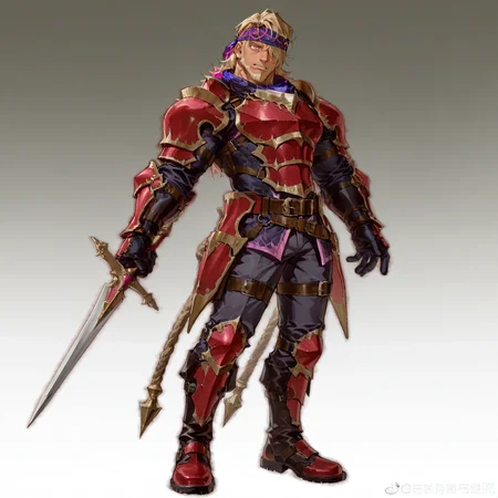 <lora:Sabareta_Alchemist_Code-000004:.5> tagatamesabareta, 1boy, blonde, long hair, hair over one eye, 2 bandana on head (pink and purple), pink eyes, cross scar between eyes, solo, male focus, manly, mature male, armor, belt, rope, pants, boots, holding sword,
(very short hair, beard, bara, mature, facial hair, stubble, beard, full beard, sideburn, beard, a lot of beard, ), facial hair,male focus, muscular male, muscular male, bara, mature,  bara, mature, aixiwuganda_(20222192), very awa, masterpiece, best quality, absurdres, newest, perfect quality, detailed background, intricate details,
<lora:slider_Body Type_alpha1.0_rank4_noxattn_last:3><lora:Anime Summer Days 2 Style SDXL_LoRA_Pony Diffusion V6 XL:.6><lora:slider_cfg_scale_boost:.7><lora:Artist6p:.55>, Artist6p, Artist04p,<lora:slider_il_brightness_slider_d1:-1><lora:slider_il_contrast_slider_d1:-1><lora:slider_DarkSlider1.2_alpha1.0_rank16_full_300steps:-.6>
