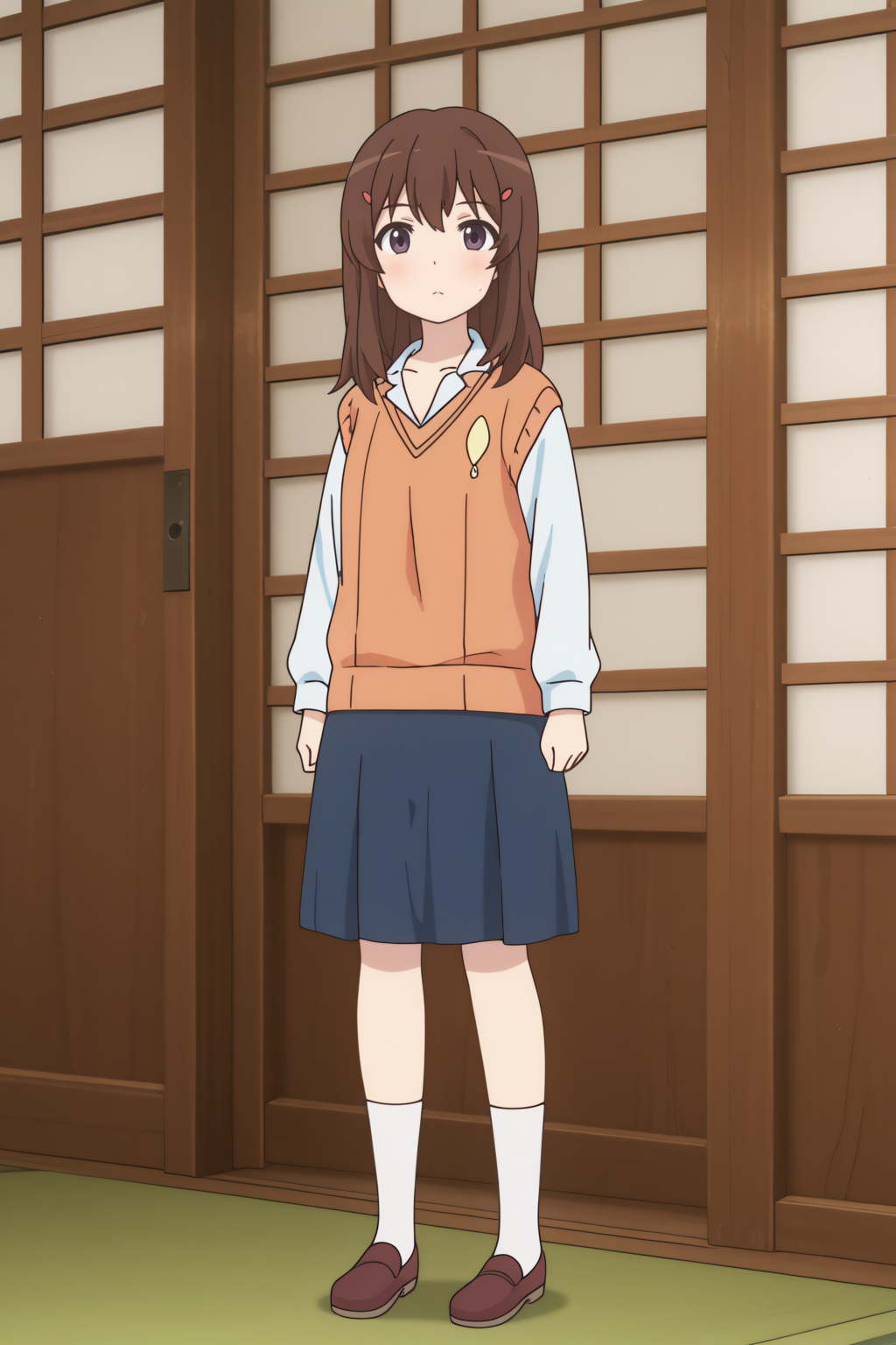 newest, full body, Konomi Fujimiya <lora:Non_Non_Biyori_-_Konomi_Fujimiya_-_illustrious:0.8>