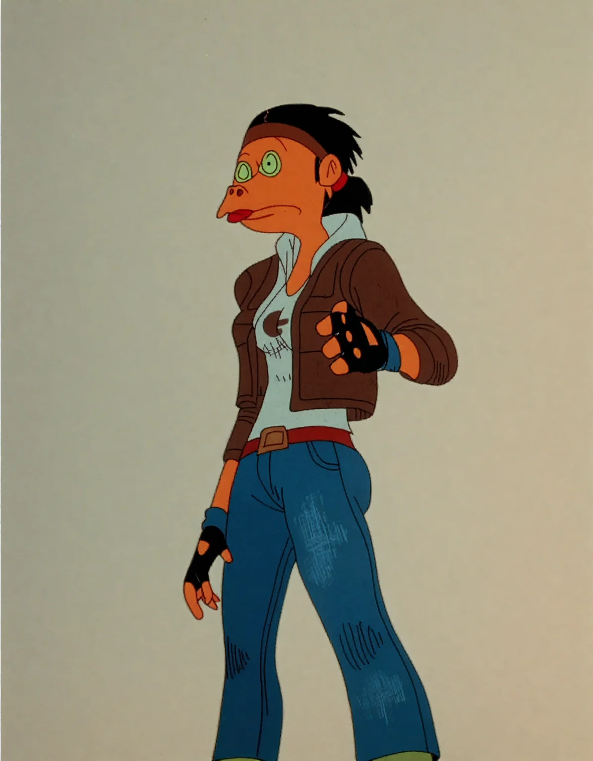<lora:FritzTheCat_pony_v1:1> a frame from the movie "Fritz the Cat \(1972\)",cartoonish,   <lora:Alyx:1> alyx_vance, denim, jeans, fingerless gloves, score_9, score_6_up, score_7_up