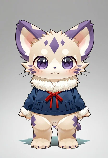 score_9, score_8_up, score_7_up, rating_questionable, ((((yne0by zuppu11)))), 1boy, furry, kemono, cute, solo, full body, zPDXL3