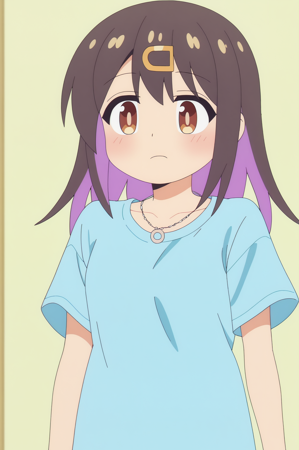 rating_safe,  anime screencap, consistent background,   Mihari Oyama <lora:Onimai-Mihari_Oyama-PDXL:0.8>