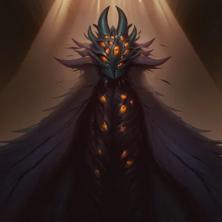 masterpiece, best quality, newest, absurdres, highres, anime, anime style, Extra-Eyes-IL-V1.0, Extra eyes, additional eyes, 1boy, monster, monster boy,