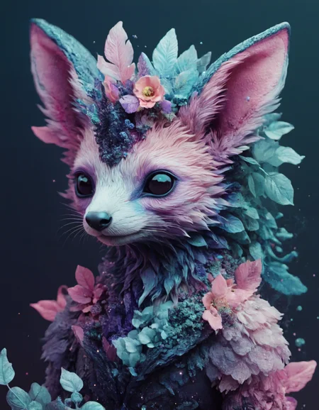 novuschroma style cute magical fantasy animal <lora:104_novuschroma_1:1>