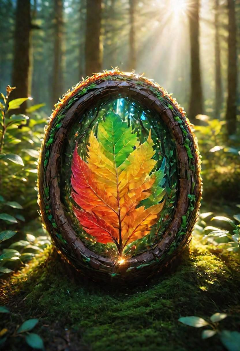 onoff, a photo of a (beautiful:1.7) Tr na ng, colorful, glowing, ultra detailed, well defined bark and leaves masterpiece <lora:onoff4:1>