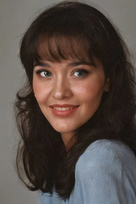 beautiful woman Classic High-Key Portrait: Bright, evenly lit portraits on the subject's face.Pin-Up Bangs