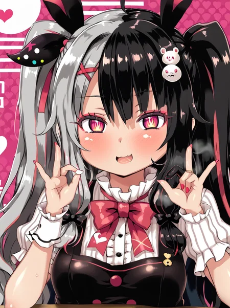 detailed background, shiny skin, rating safe,
<lora:atahuta.pony:1.0>,
atahuta, yorumi,