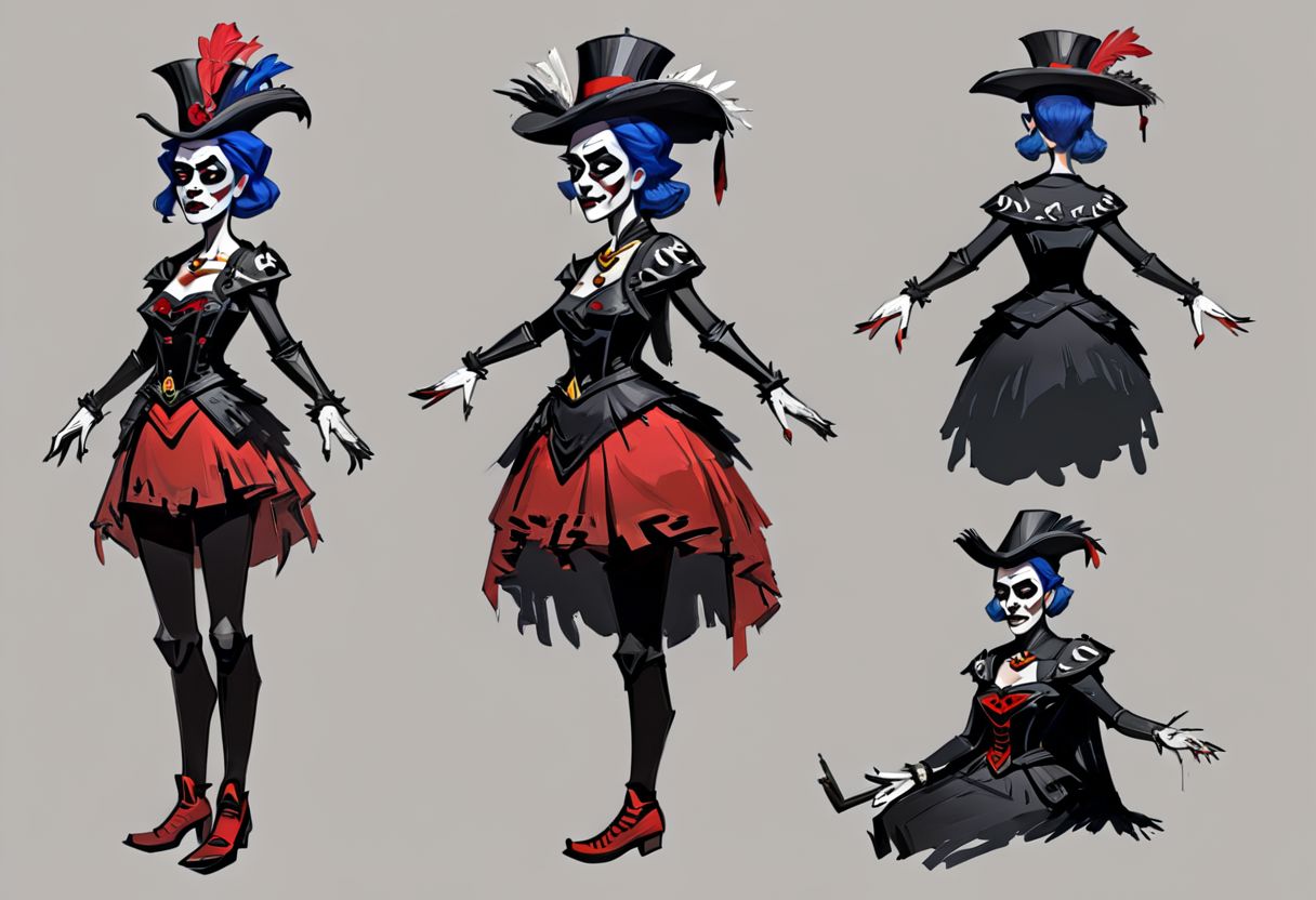 Queen of Spades character concept art