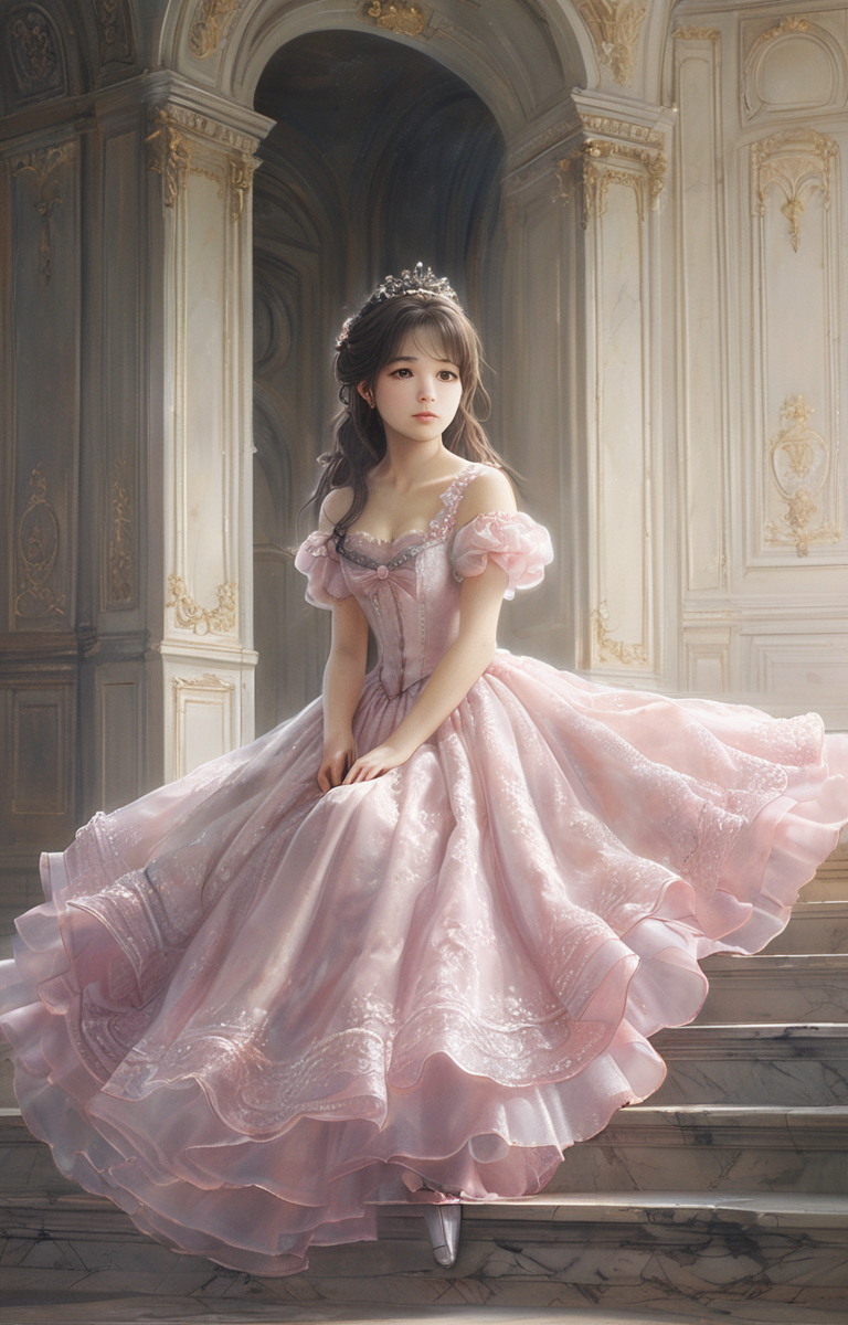 masterpiece,best quality,<lora:tbh344-sdxl:0.75>,illustration,style of Simon Schubert portrait of idolmaster cinderella girls,