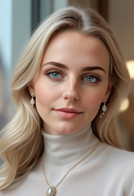 Masterpiece, close-up portrait, detailed, realistic photo, hot female, gentle smile, 34 years old, Ultra detailed photo, realistic background, realistic high detailed face, anatomic correct bodies, extremely realistic, lots of detail, strong, seductive, dull_natural_skin, hands out of view or hidden, background window city by night, fully dressed, jewelry , beautiful make-up, epiCNegative, fcNeg, epiCPhotoGasm-colorfulPhoto.