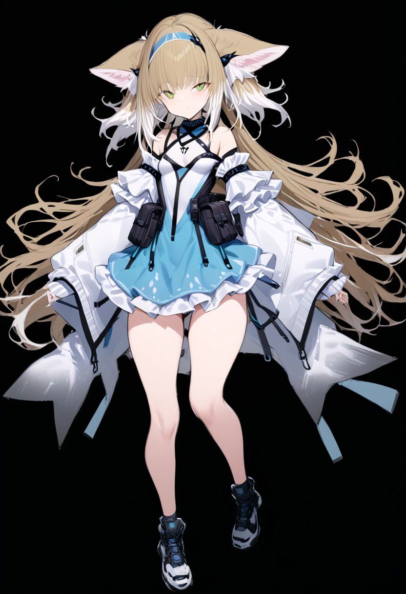 masterpiece, best quality, ultra-detailed, beautiful, nai3, 1girl, solo, full_body, tachi-e, 
suzuran_\(arknights\),