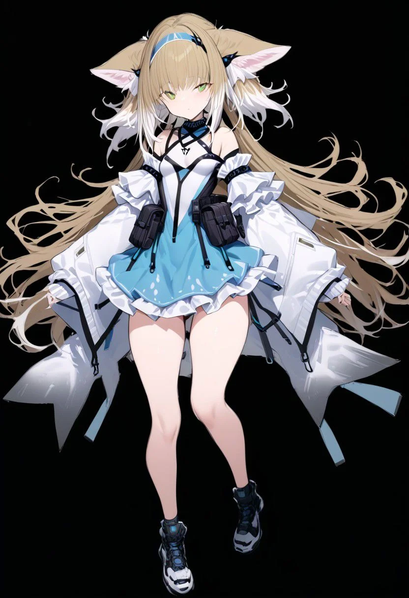 masterpiece, best quality, ultra-detailed, beautiful, nai3, 1girl, solo, full_body, tachi-e,
suzuran_\(arknights\),