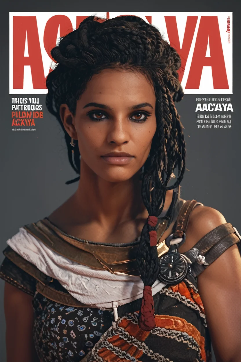 score_9, score_8_up, score_7_up, score_6_up
<lora:ACAya:1>
ACAya, 1girl, black hair, brown eyes, dark skin, looking at viewer, magazine cover