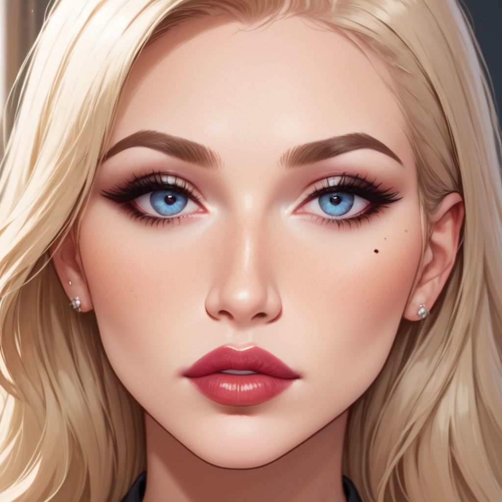 score_9, score_8_up, score_7_up, expressive, Avelina, blonde, secretary, miniskirt, seductive look, close up, zPDXL