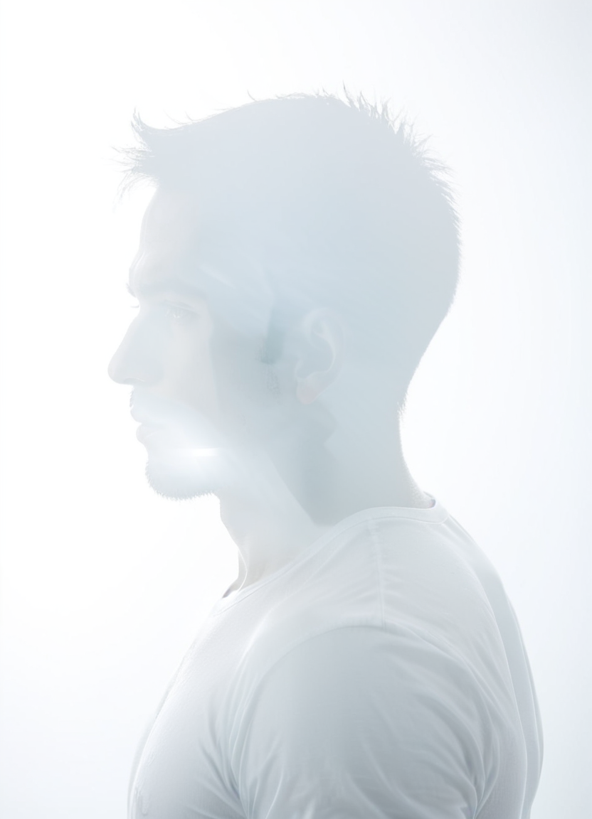 highkey, sman, face, silhouette, reflections, white background
 <lora:Highkey-SDXL:0.8>