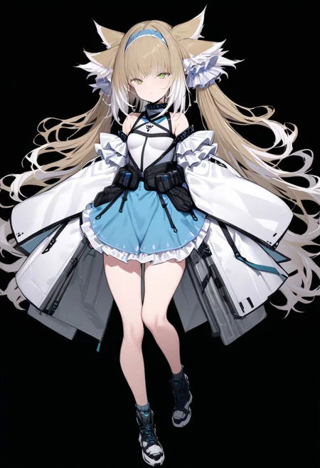masterpiece, best quality, ultra-detailed, beautiful, nai3, 1girl, solo, full_body, tachi-e,
suzuran_\(arknights\),