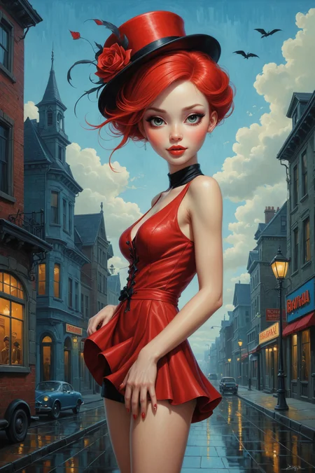 by Duy Huynh and Roger Dean in the style of Lori Earley and Alexander Millar