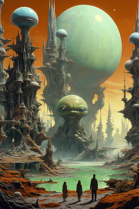 a man and a woman standing in front of a giant alien world
dagobahlnd <lora:DagobahLnd:0.7>, extremely high quality RAW photograph, detailed background, intricate, exquisite details and textures, highly detailed, ultra detailed photograph, warm lighting, artstation, sharp focus, high resolution, detailed skin, detailed eyes, 8k uhd, dskr, high quality, film grain, Fujifilm XT3