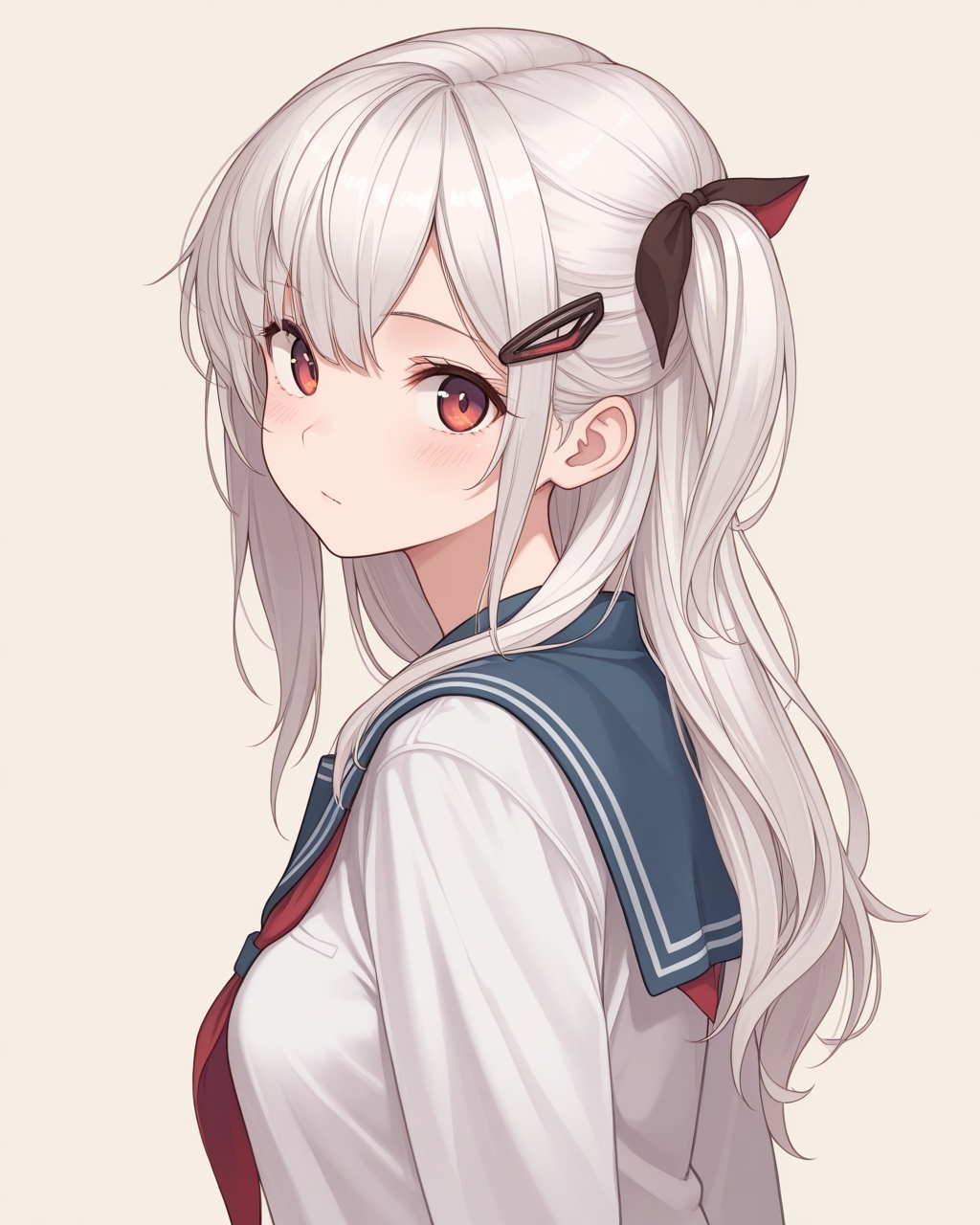 masterpiece, best quality, highres, simple background, looking at viewer, 
1girl, alps, serafuku, 
<lora:alps_il_v1:0.8>