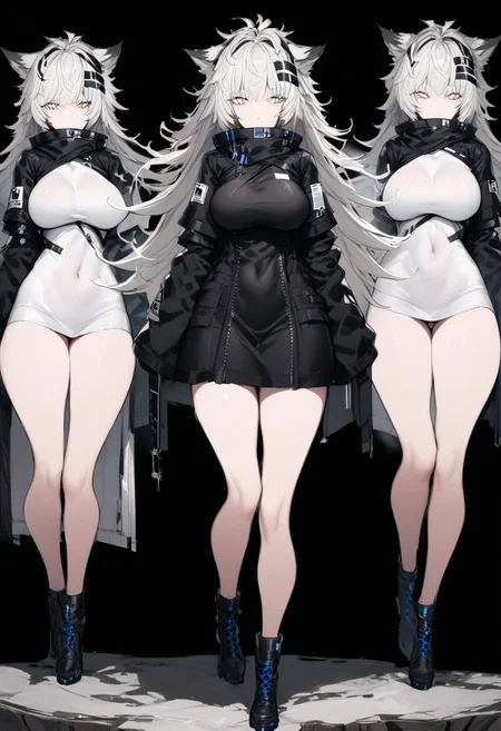 masterpiece, best quality, ultra-detailed, beautiful, nai3, 1girl, solo, full_body, tachi-e,
lappland_\(arknights\),
