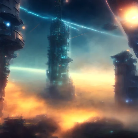 photo, a society where people can control gravity [scifi|fantasy] a future society where artificial intelligence controls everything, [fantasy:scifi:2], (to8highkey:1) <lora:to8sHighKeyLORASD21_sd21768:0.6> <lora:johnsondesuv2-e1:1>