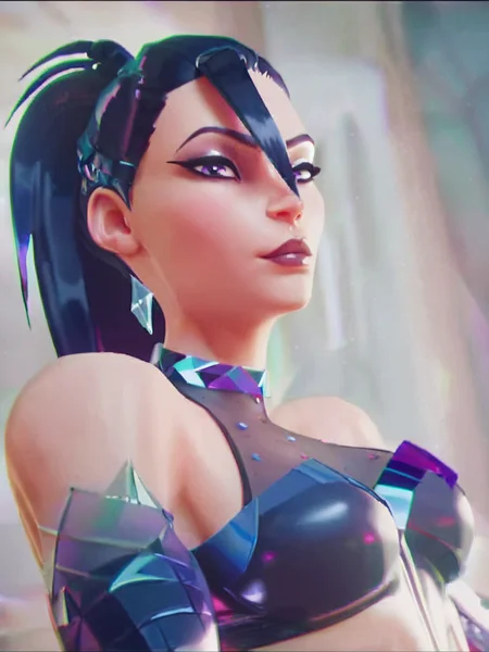 score_9, score_8_up, score_8, volumetric lighting, rating_explicit, <lora:kda_more_pony_v1:0.8>
1girl, kaisa 
sexy detailed face