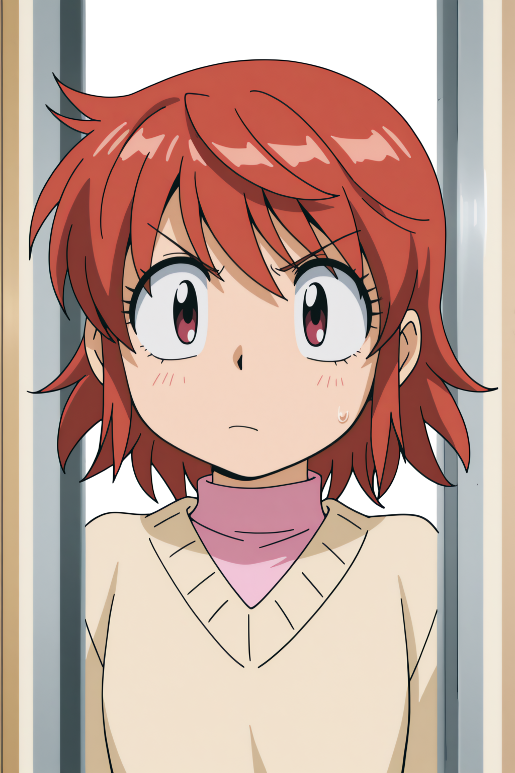 kaoru akashi, rating safe, masterpiece, upper body, rating safe <lora:Zettai_Karen_Children_-_multicharacter_-_illustrious-v2:0.8>
