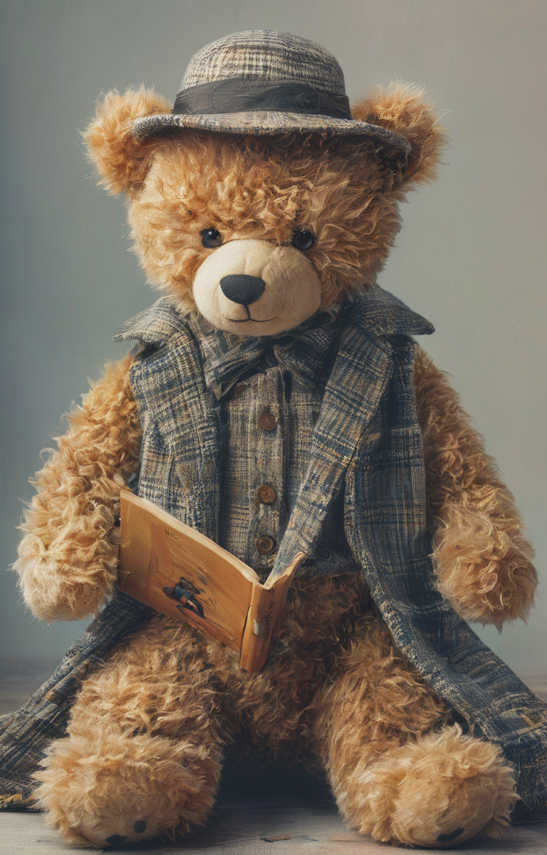 masterpiece,best quality,<lora:tbh37-sdxl:0.9>,illustration,teddy bear, animals