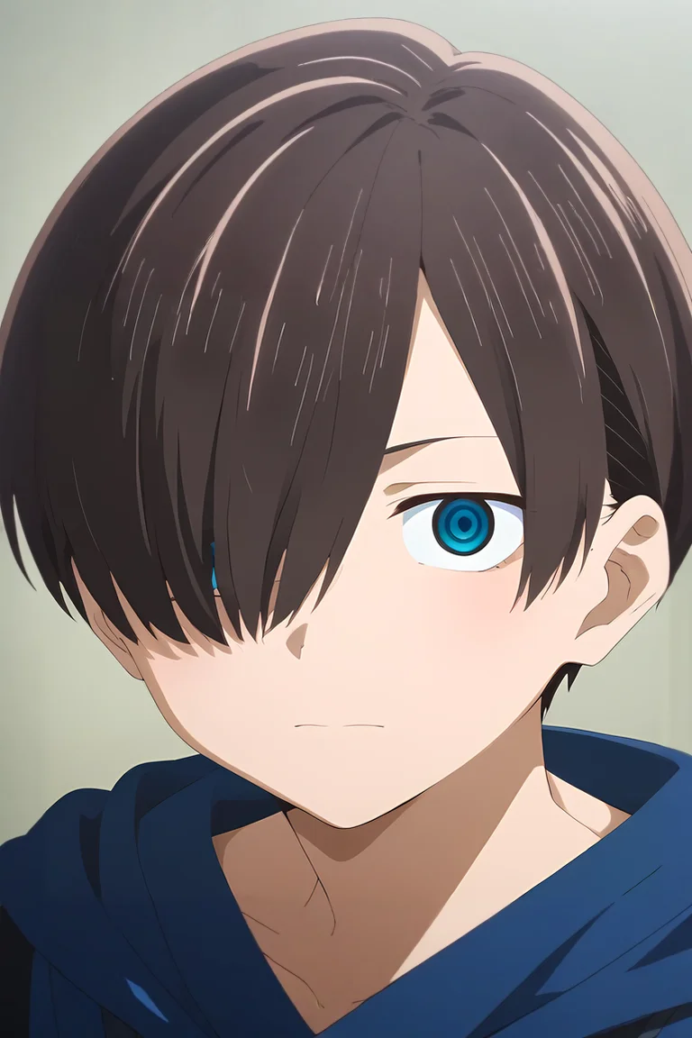 score_9, score_8_up, score_7_up, source_anime, rating_safe, , (photorealistic:0.6), looking at viewer, , depth of field, 1boy, solo, male focus, <lora:kyoutarou_ichikawa_pony:0.86>, kyoutarou_ichikawa, brown hair, blue eyes, short hair, hair over one eye, bangs, , , Kneeling with head bowed, displaying humility or prayer, <lora:sdxl_lightning_8step_lora:1>
