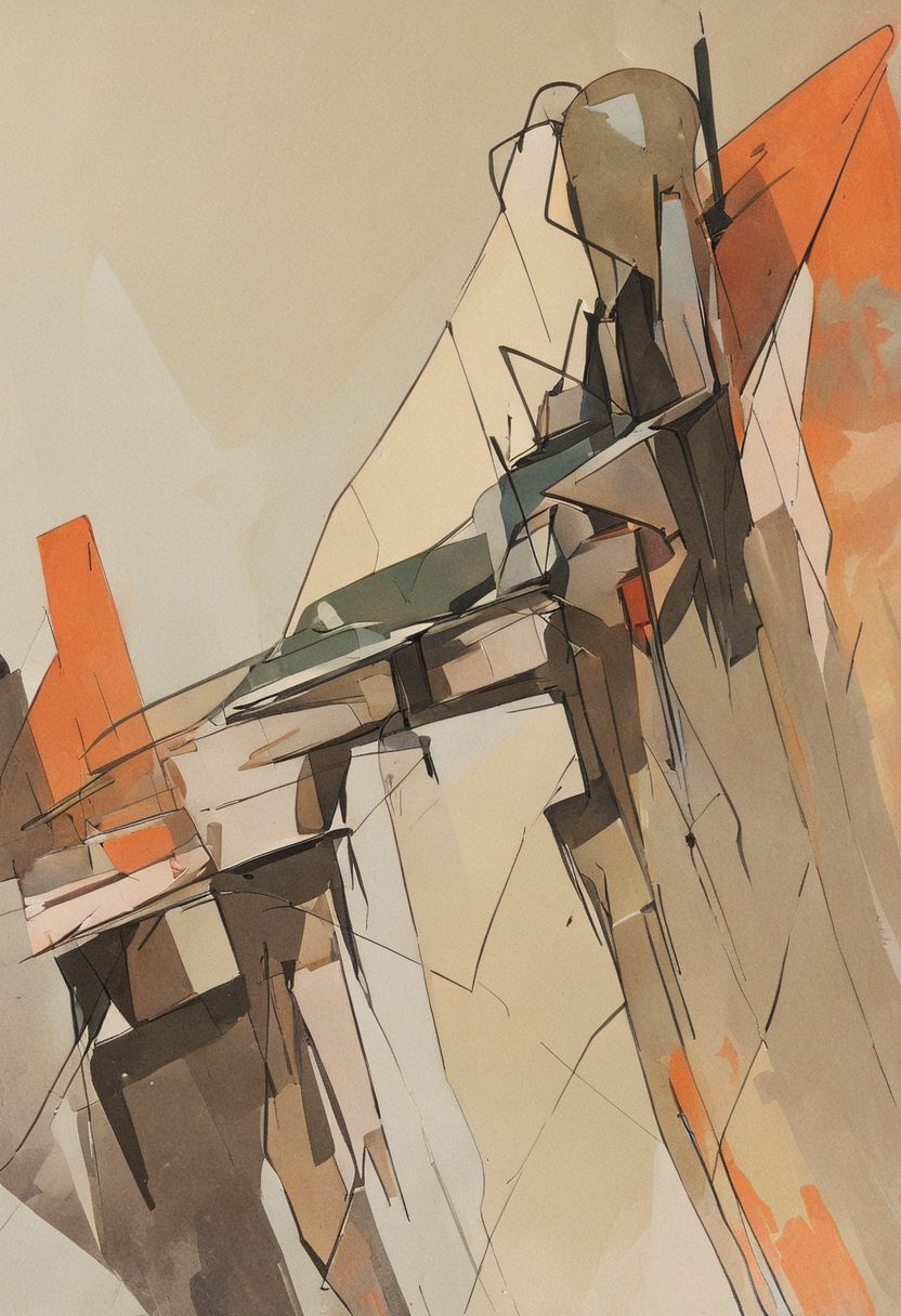 (Silhouette of a house on the cliff beside coast, flat painting background:1.5),
(abstract painting, impressionism, watercolor, oil painting brushstrokes, oil painting texture:1.3),
(brutalist architecture, BRIGHT green AND DARK BROWN color palette, curve LINE, circle, ellipse, core), AK, abstract, deconstruction, geometry, geometric composition,paint painting,harmonious colors, black frame,rectangle, tilt, flat painting, framex, horizontal, Constructivism, Fauvism,