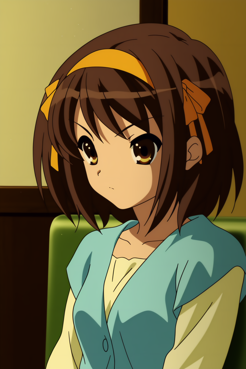 anime coloring, newest, Haruhi Suzumiya <lora:suzumiya_haruhi_no_yuuutsu_-_Haruhi_Suzumiya_-_illustrious:0.8>