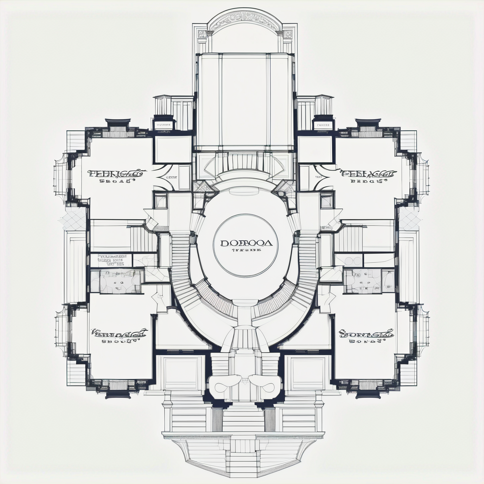 detailed floorplan of a large new england victorian mansion, high resolution<lora:floorplans-prod-e-000012:1>