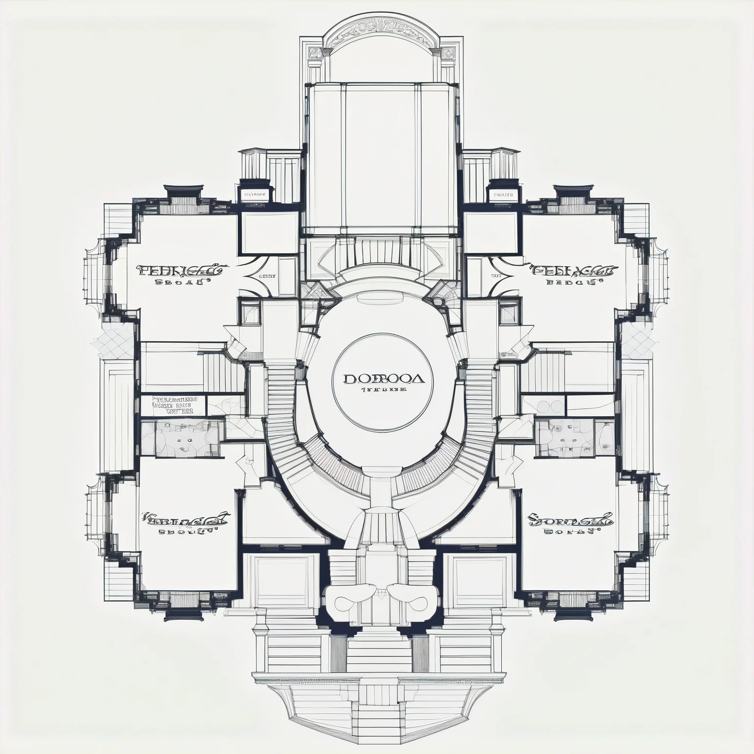 detailed floorplan of a large new england victorian mansion, high resolution<lora:floorplans-prod-e-000012:1>