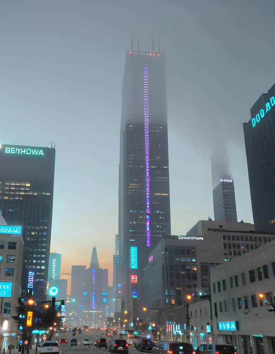 <lora:CW_03beta_xlc:1> downtown, evening
