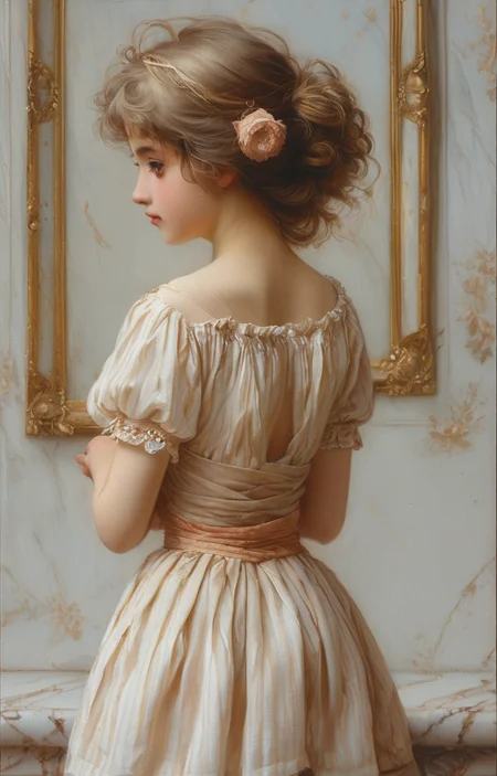 masterpiece,best quality,<lora:tbh202-sdxl:0.9>,illustration,style of william bouguereau portrait of idolmaster cinderella girls,