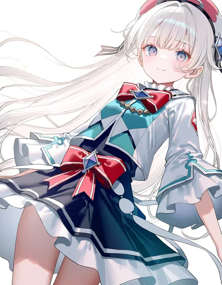 1girl,solo,looking at viewer,simple background,white background,<lora:xikali-000014:1>,xikali,smile,, masterpiece, best quality, very aesthetic, absurdres,newest, incredibly absurdres,, (artist:reoen:0.826446),(artist:machi:0.9),(artist:ningen_mame:0.9),(artist:sho_(sho_lwlw):0.9),(artist:rhasta:0.9),(artist:wlop:0.7),(artist:ke-ta:0.6),(fkey:0.5),(tianliang duohe fangdongye:0.5),(hiten \(hitenkei\):0.6),best quality,amazing quality,(artist:onineko:0.826446),very aesthetic,bokeh