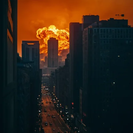 cinematic film still of <lora:glamour photography style:0.8> sharp detailed
<lora:add-detail-xl:1>1
<lora:TeethXL:1>
<lora:eyetune:1>
An award winning Glamour photo of a city is engulfed by a huge fire,outdoors,sky,no humans,building,scenery,sunset,city,cityscape,skyscraper,orange theme , cinematic photography, film style, kodak film style, kodak motion picture, sharp, detailed, film color, different colors, detailed color, detailed background, detailed environment, creative, different, unique, awesome, high quality, 8k, film saturation, film contrast, Celluloid film, film still, movie still, cinematic light, different lighting, glamour photography style, shallow depth of field, vignette, highly detailed, high budget, bokeh, cinemascope, moody, epic, gorgeous, film grain, grainy