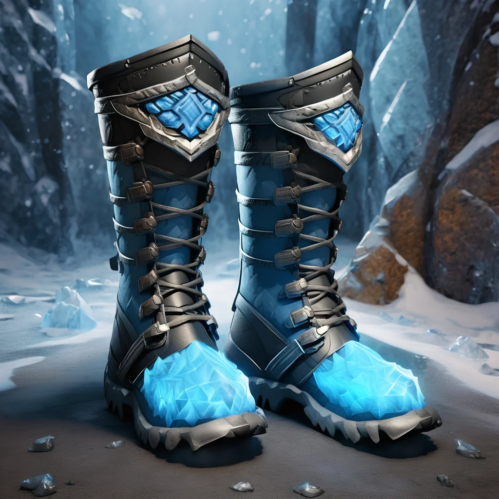boots,(frozen),
4k,realistic,phograph,black background,simple background,game icon,<lora:game_icon_diablo_style:0.85>,