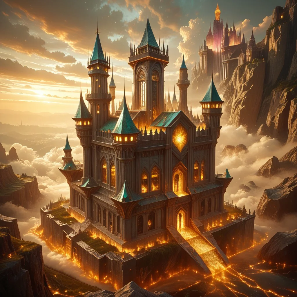 8k,hi res,(surreal,score_9, score_8_up, score_7_up, score_6_up),realistic analog photo, award winning photo,magnificent, celestial, ethereal, painterly, epic, majestic, magical, fantasy art ,(((The emphasis on the tower))),(forest, high tower with balconies and openwork windows,stone steles, luminous inscriptions (depict a tower with inscriptions),((Materials jade,gold,obsidian,rainbow crystals,water resources, The tower was designed by an architect from mixed materials)) mixed style of architecture (Chinese style)(zen style)(Elven style)),((harmonizes with the environment, nature)),(a warm and cozy place),(clearly realistically detailed pronounced architectural details),((hyper-realistic detailed landscape background designed by a landscape designer)),(hyper-realistic detailed background),
