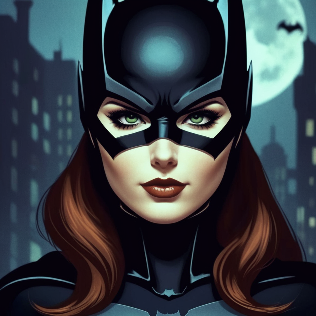 Dark Fantasy Art of (Cinematic Film stock footage style) in (arri alexa style) (Kodak film print style),
 <lora:Batgirl:1>
Batgirl a cartoon picture of a sexy batgirl, dark, moody, dark fantasy style