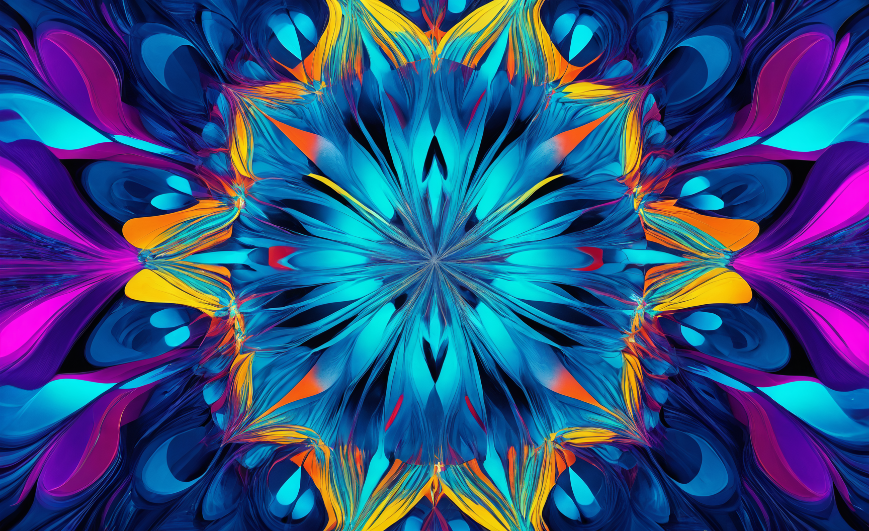 Abstract style score_9,score_8_up,score_7_up,  .,, <lora:a1bs2trac1t:1>,a1bs2trac1t,generative art,raytraced image,glowing,scenery,3d render,color field,ambient occlusion render,geometric abstract art,abstract painting,computer graphics,abstract art,fractals,, Fluorescent: Neon, bright, luminous . Non-representational, colors and shapes, expression of feelings, imaginative, highly detailed