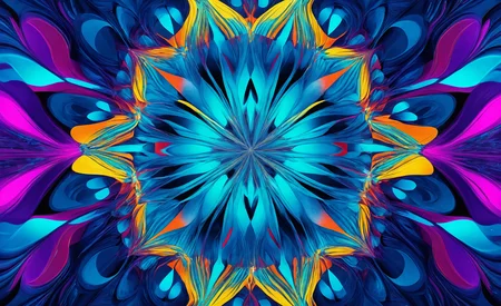 Abstract style score_9,score_8_up,score_7_up,  .,, <lora:a1bs2trac1t:1>,a1bs2trac1t,generative art,raytraced image,glowing,scenery,3d render,color field,ambient occlusion render,geometric abstract art,abstract painting,computer graphics,abstract art,fractals,, Fluorescent: Neon, bright, luminous . Non-representational, colors and shapes, expression of feelings, imaginative, highly detailed