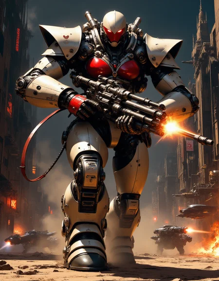  <lora:artisketchyfs-v02:1> <lora:FluxMythP0rtr4itStyle:1> mythp0rt <lora:niji_flux:1> niji_flux <lora:dark_fantasy_flux:1> <lora:M134_Minigun_From_The_Hip_Flux:1>