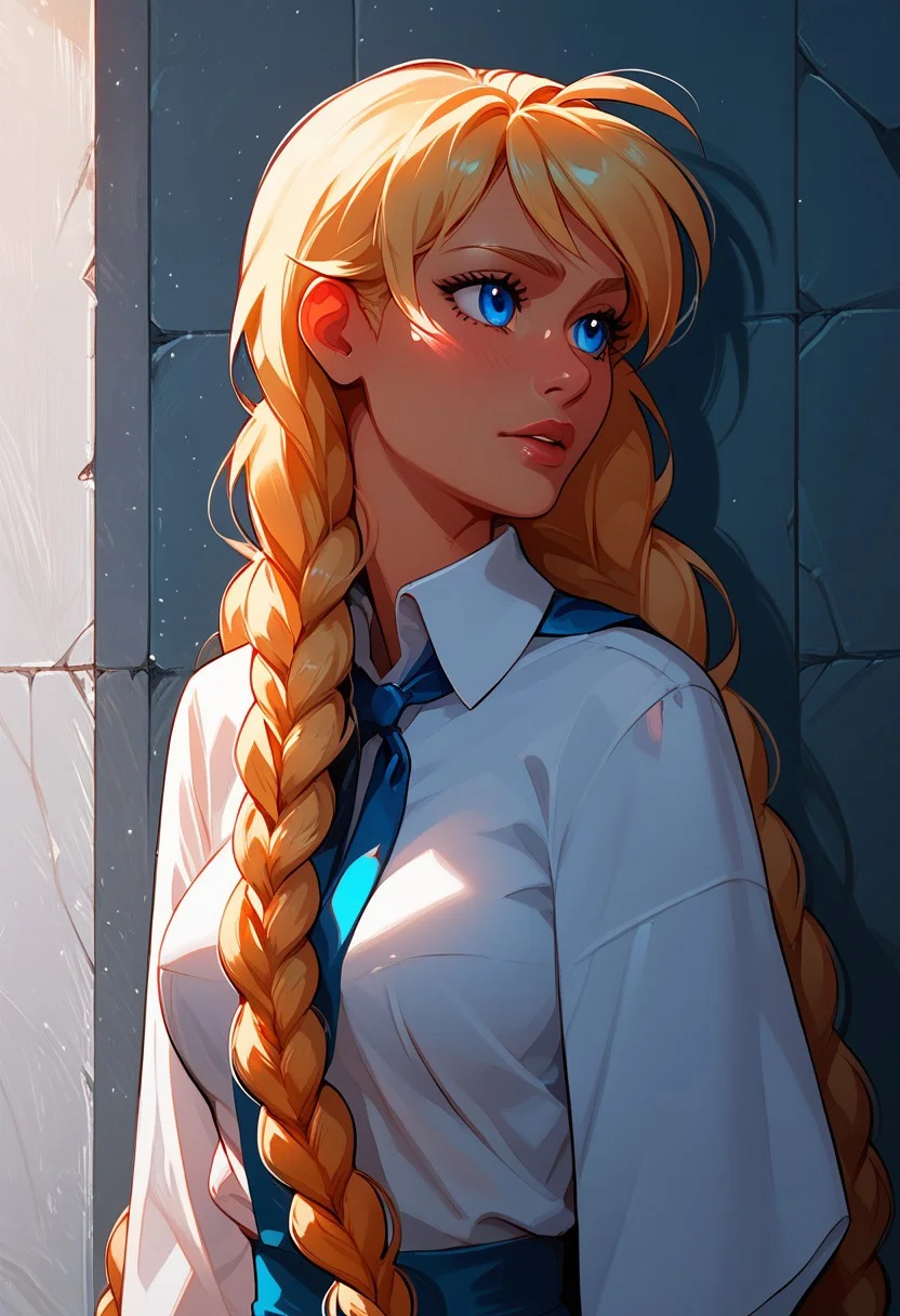 score_9, score_8_up, score_7_up, slavya, blonde hair, very long hair, long hair, twin braids, blue eyes, in full growth