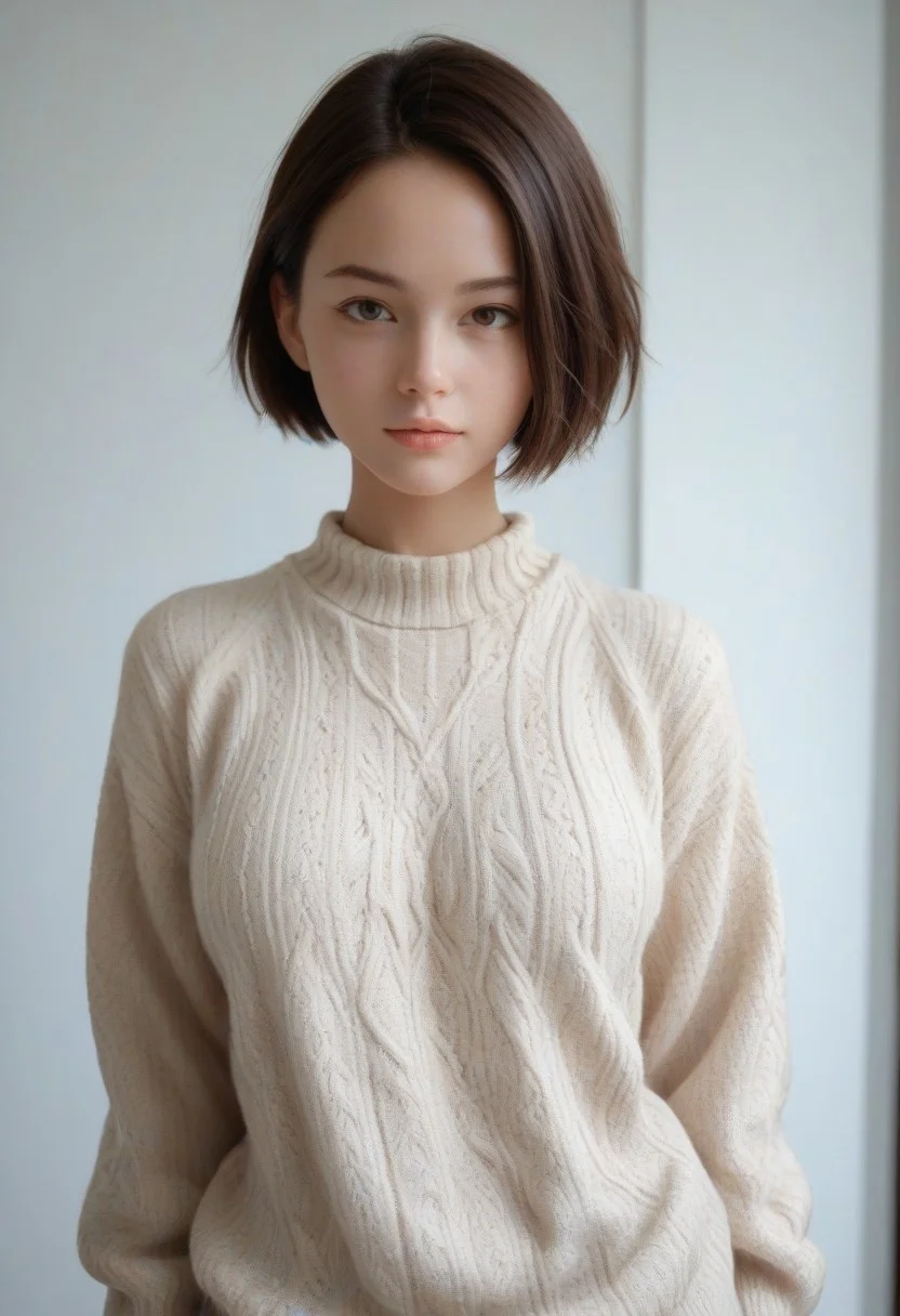 1girl,sweater,huge tits,tall girl,short cut hair,
yamamoto,
score_9, score_8_up, score_7_up,high res ,masterpiece,best quality, pureerosface_v1