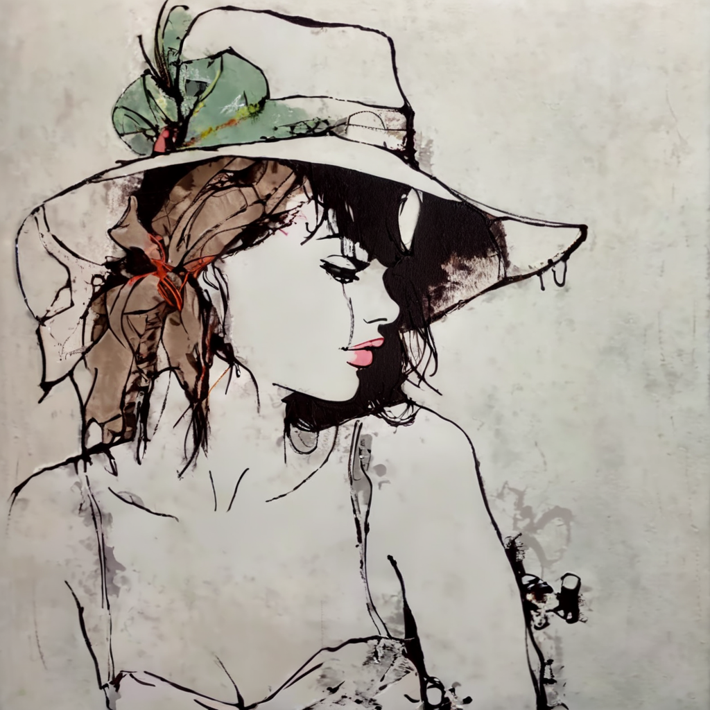 bdufour2  gangster girl <lora:bdufour2:1>