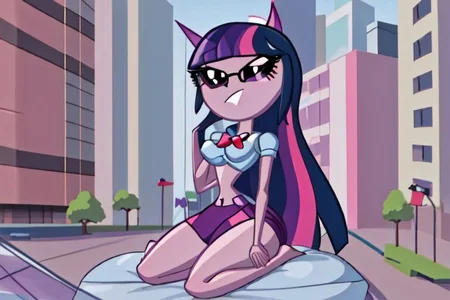 Twilight Sparkle Giantess inflatable phonescreenrecording