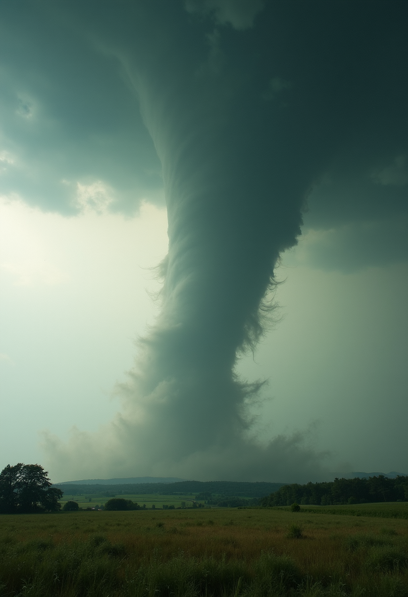 a tornado forming